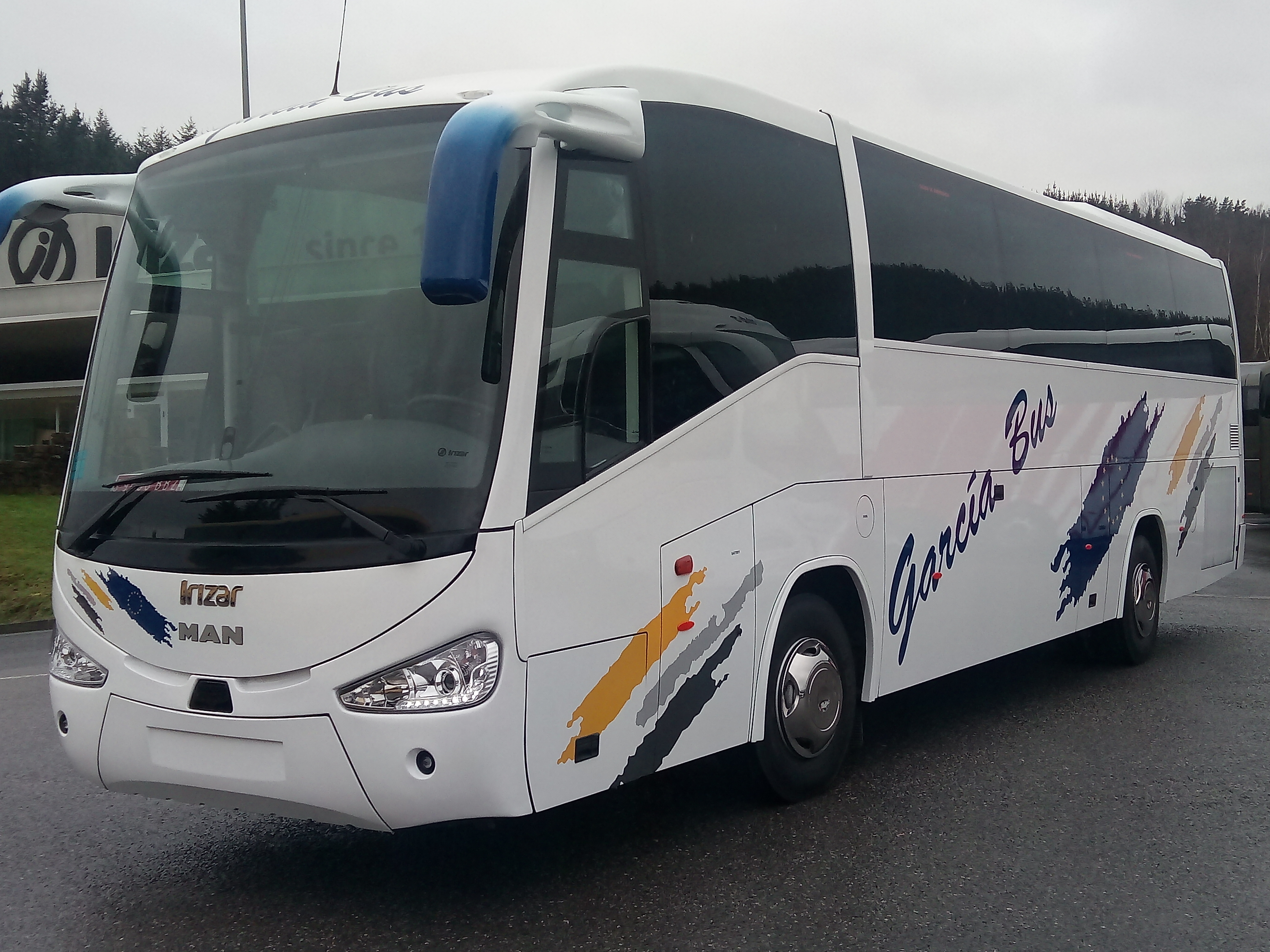 Autocar MAN Irizar Century de Autocares García Bus, 55 plazas